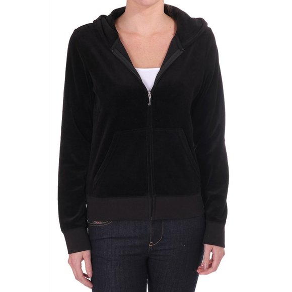 COPY - Juicy Couture black velvet jacket - Picture 1 of 5
